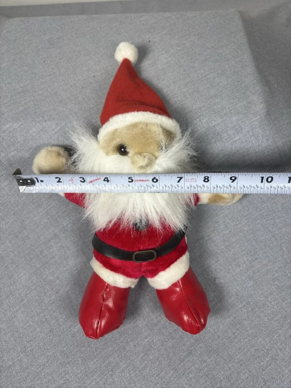 Vintage Kuddle Me Toys Kellytoy Christmas Santa Claus Velvet Plush Doll 15
